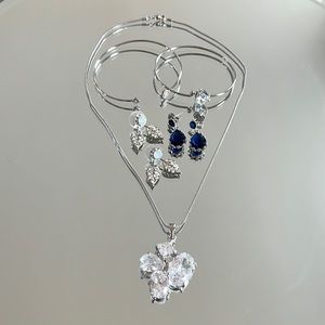 5 Pieces of Brand New Beautiful Silver Jewelry!!!!!